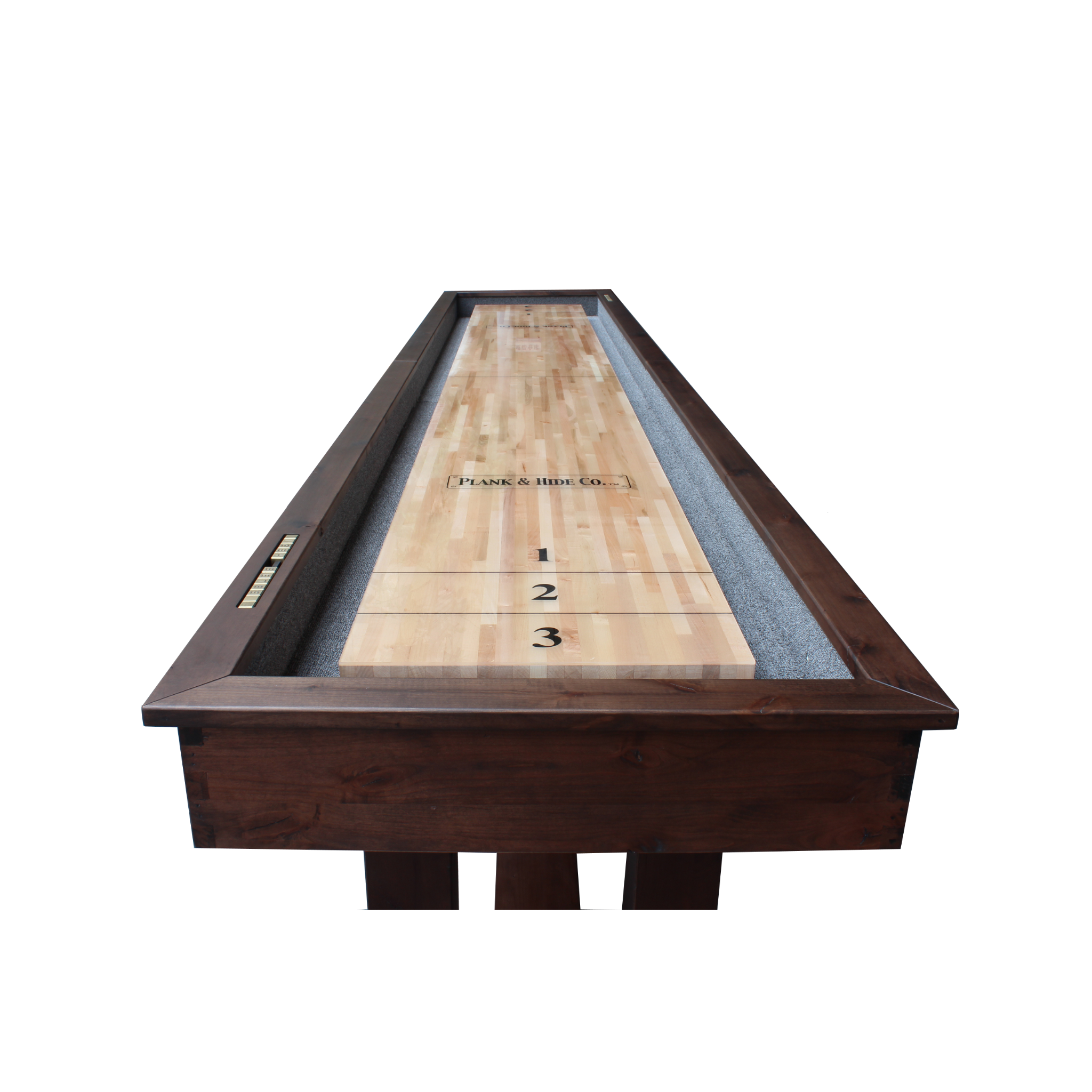 Lucas Shuffleboard Table Plank & Hide (87504)