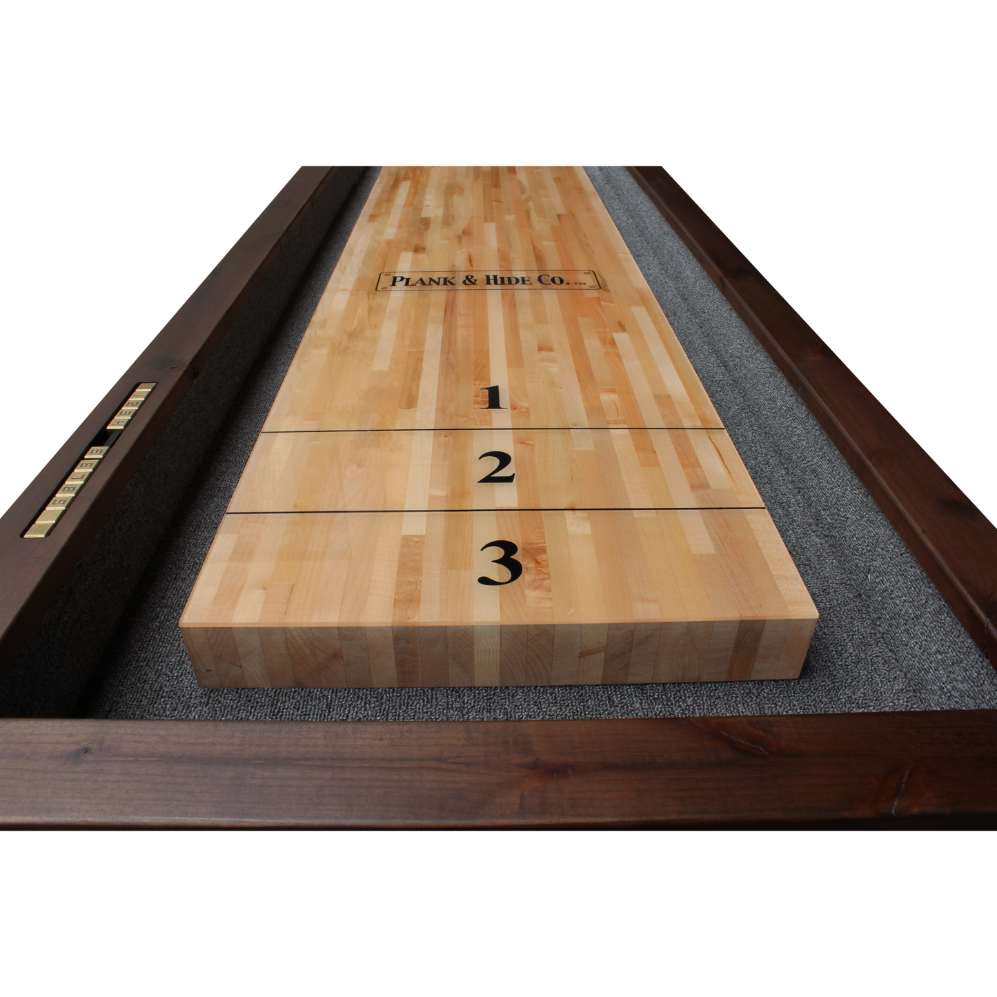 Lucas Shuffleboard Table Plank & Hide (87504)