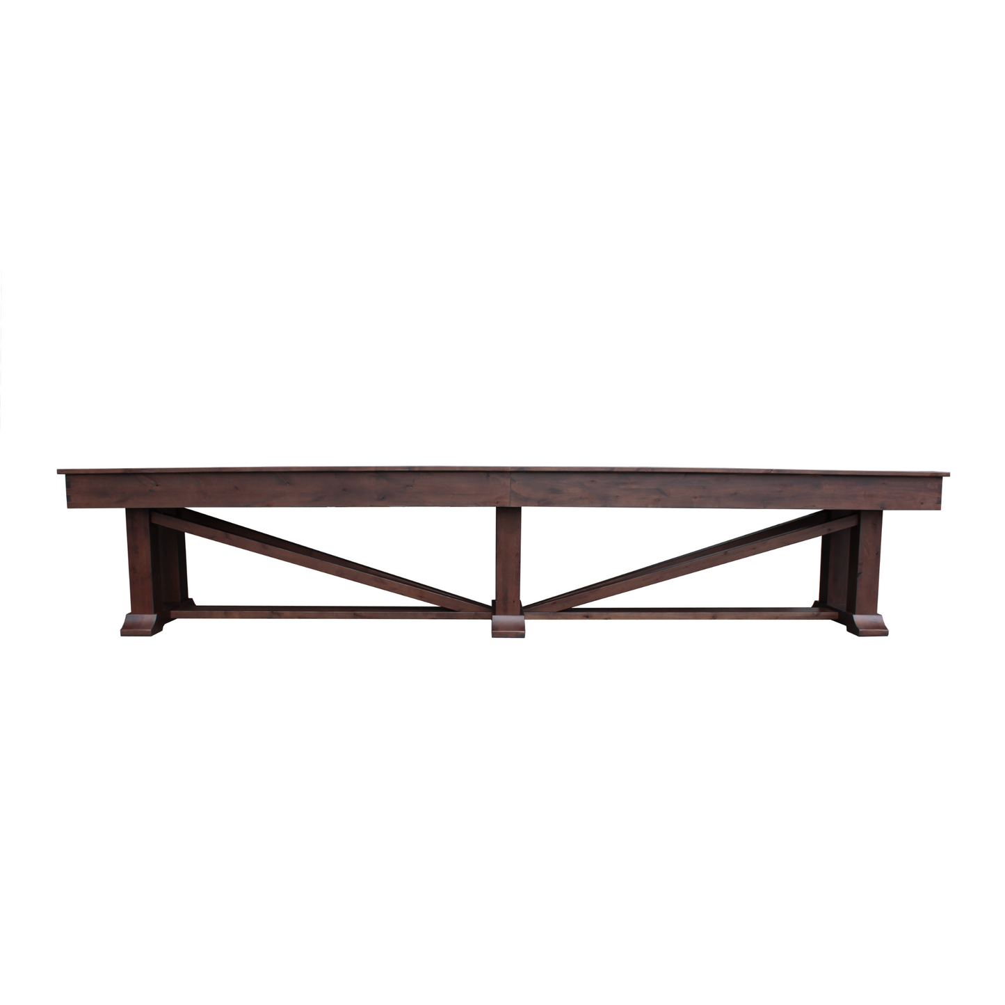 Lucas Shuffleboard Table Plank & Hide (87504)