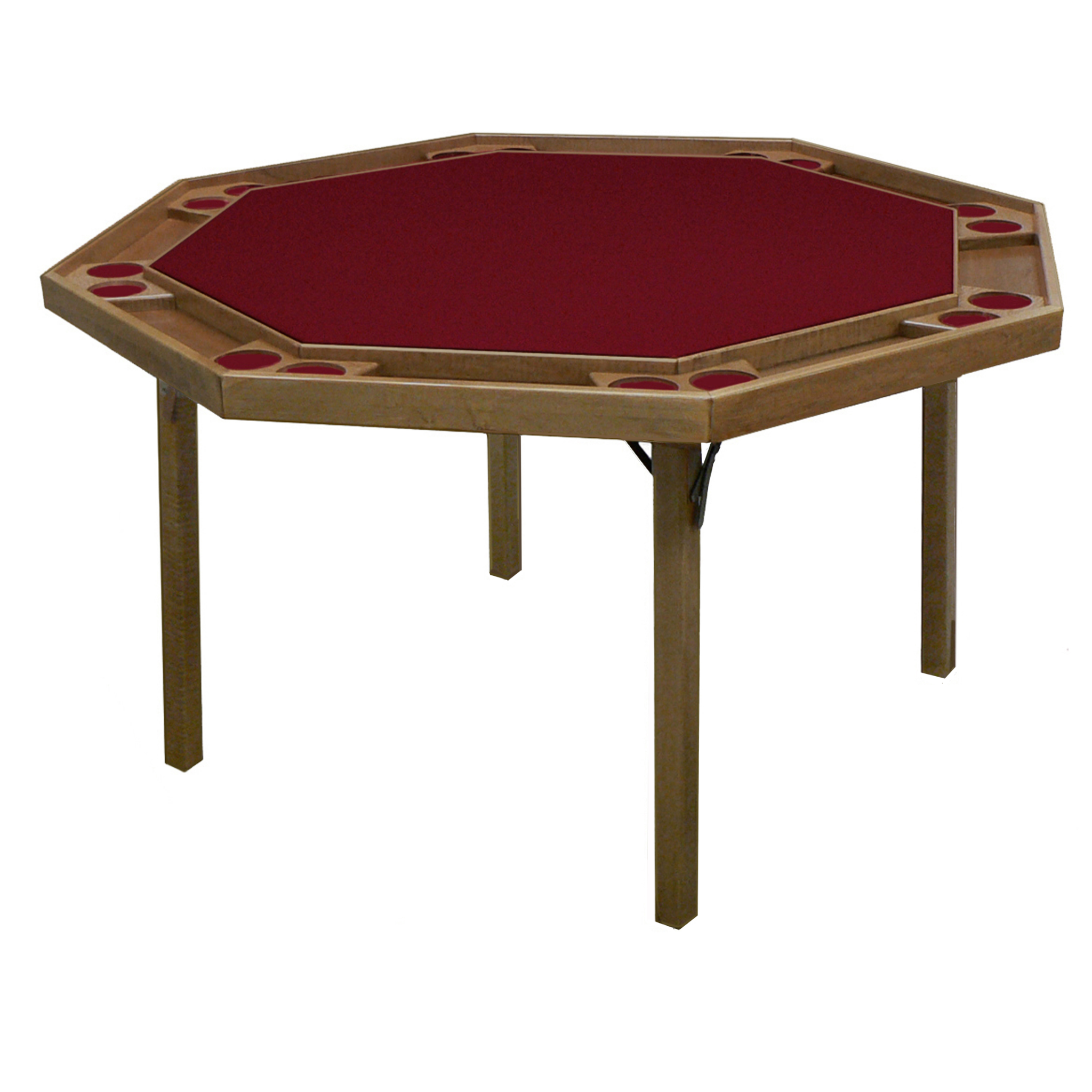 Kestell 8 Player Contemporary Folding Poker Table Model 83 & 91