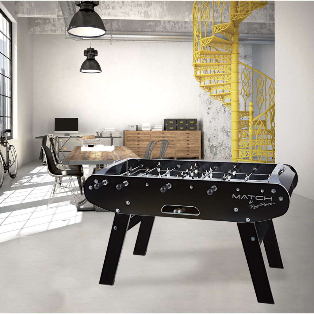 Match Noir Indoor Foosball Table by René Pierre 1079