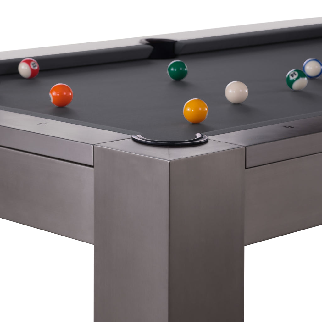 Maxwell 8' Pool Table Plank & Hide 28071-GUN