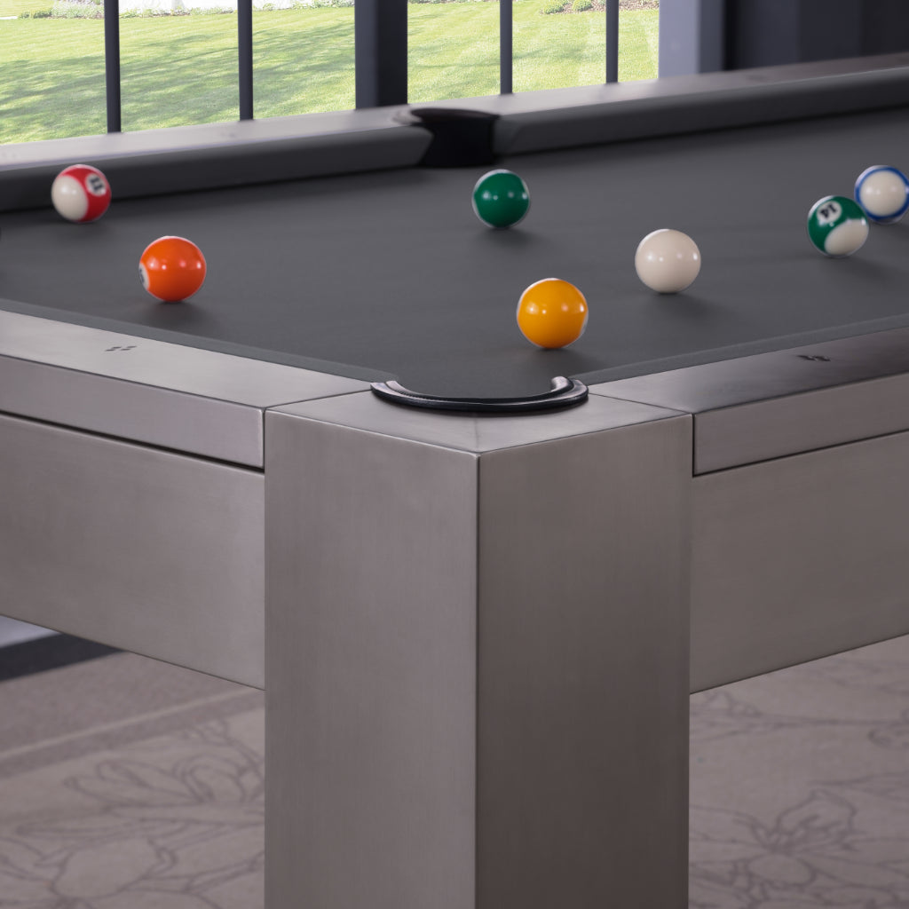 Maxwell 8' Pool Table Plank & Hide 28071-GUN