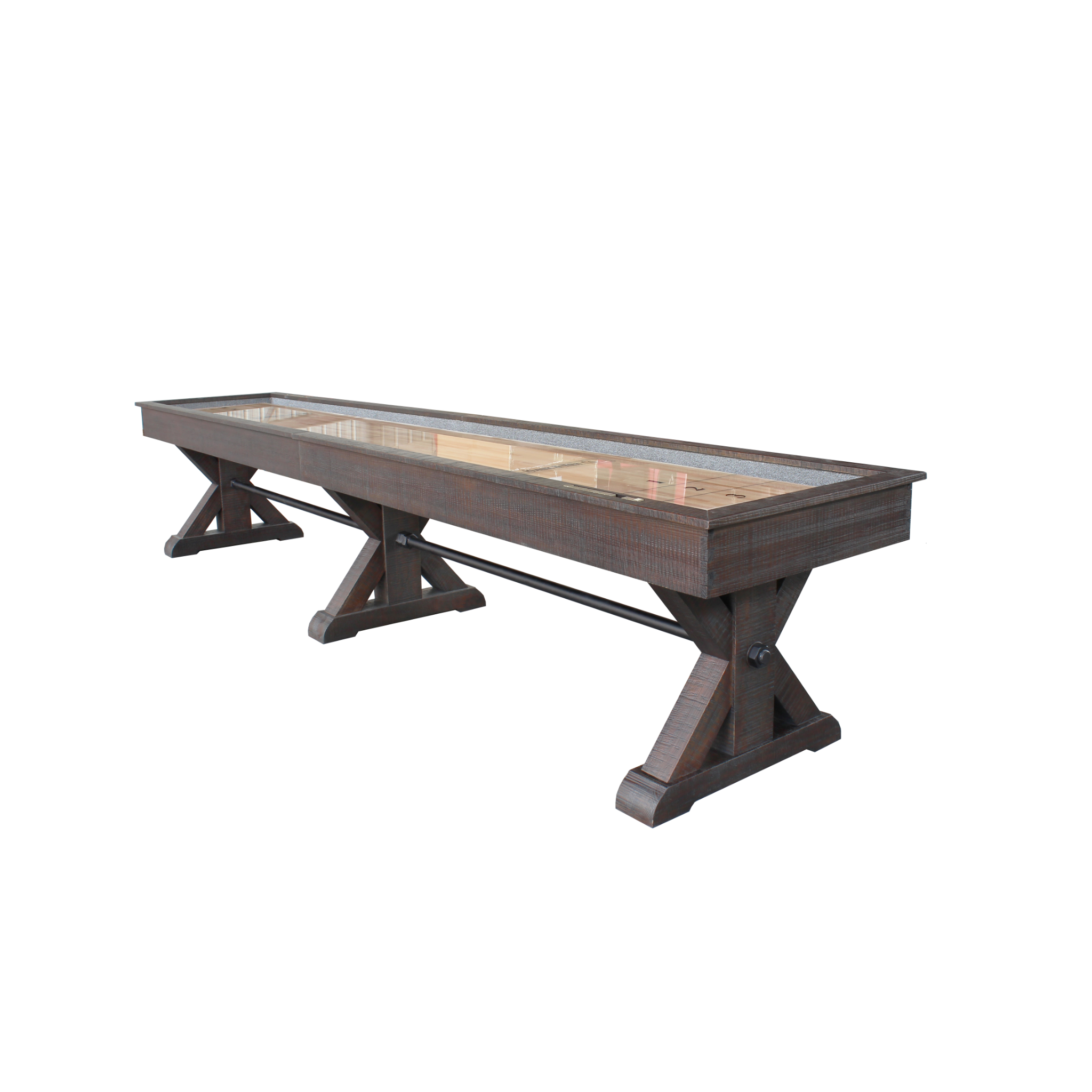 Otis Shuffleboard Table Plank & Hide (87508)