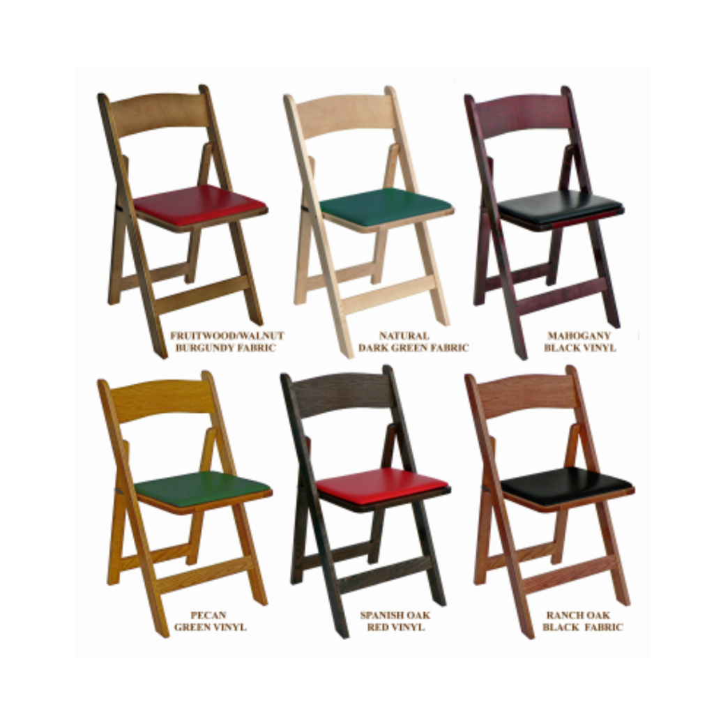 Contemporary Wooden Folding Chair by Kestell Model 210