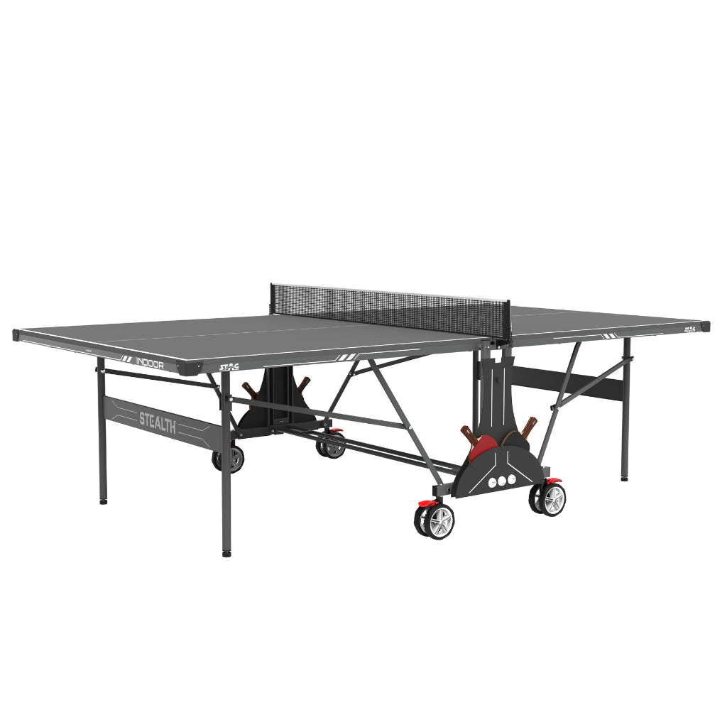 Stealth Indoor Table Tennis Table 2-Player Bundle by STAG 7121-550
