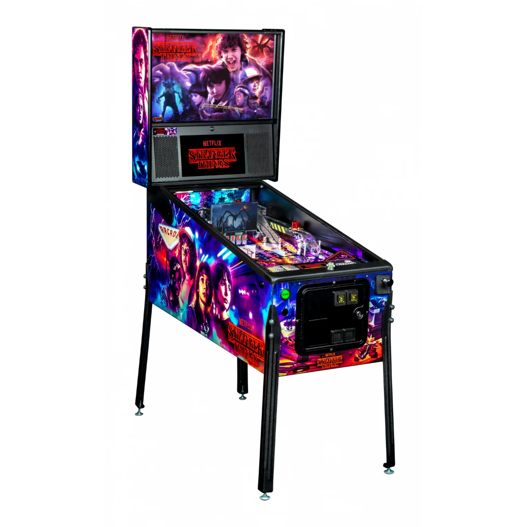 Stranger Things Premium Pinball Machine by Stern Pinball DHGR-SP-SGT-PRM