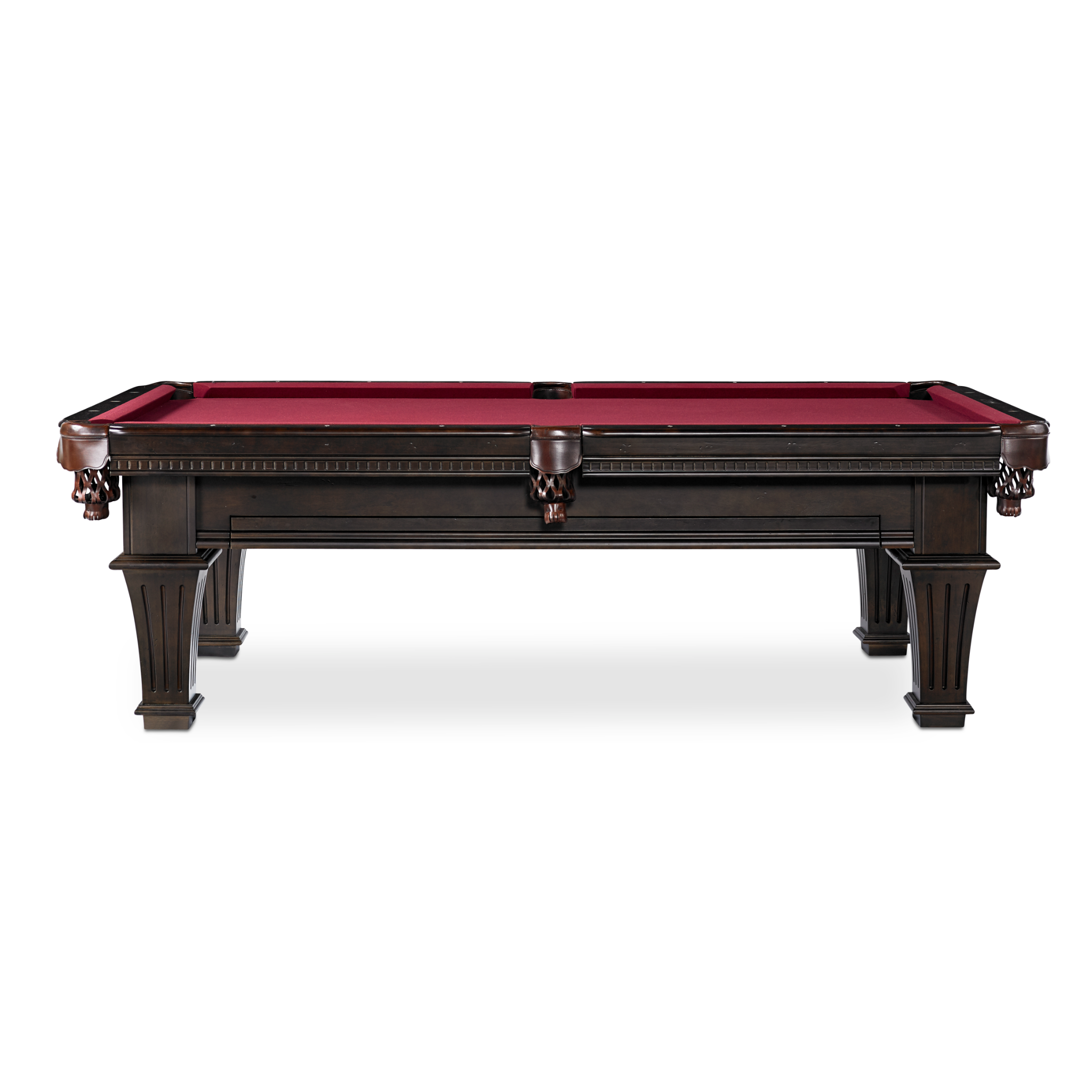 Talbot 8' Pool Table with Drawer Plank & Hide (87010-MOC)