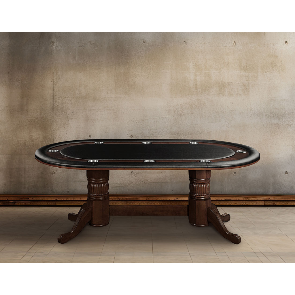 84" Texas Hold'em Game Table RAM Game Room GTBL84