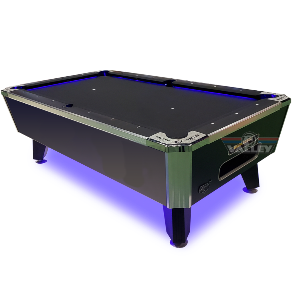 Panther LED Pool Table by VALLEY (HEABK)