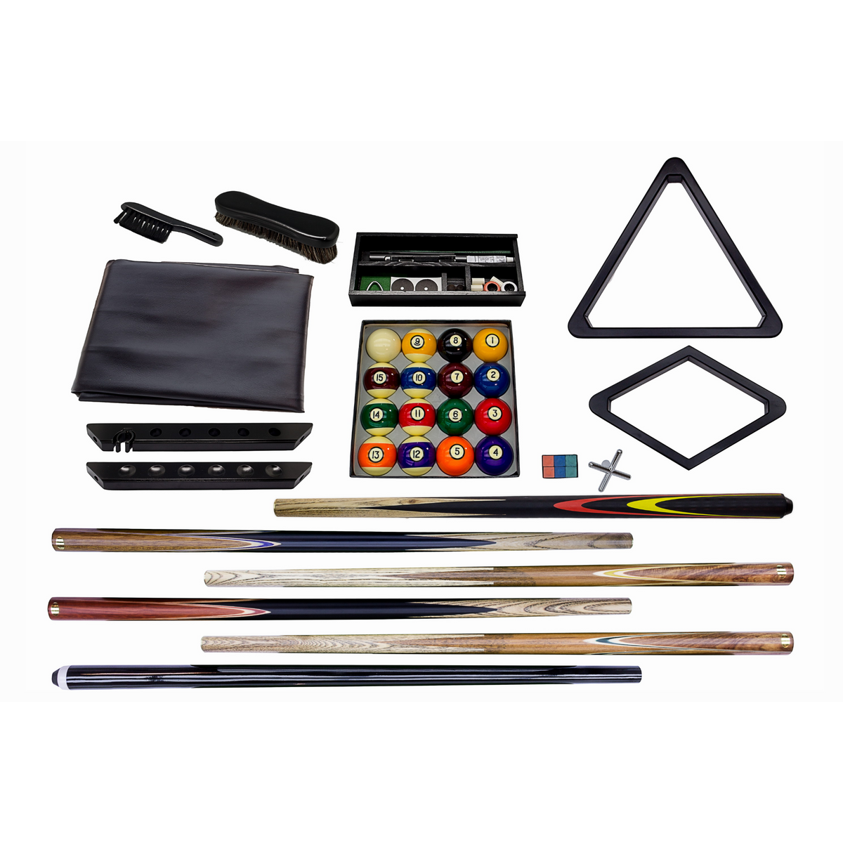 Billiard Kit Billiards Accessory Play Kit Plank & Hide 28023 – DreamHome GAMEROOMS