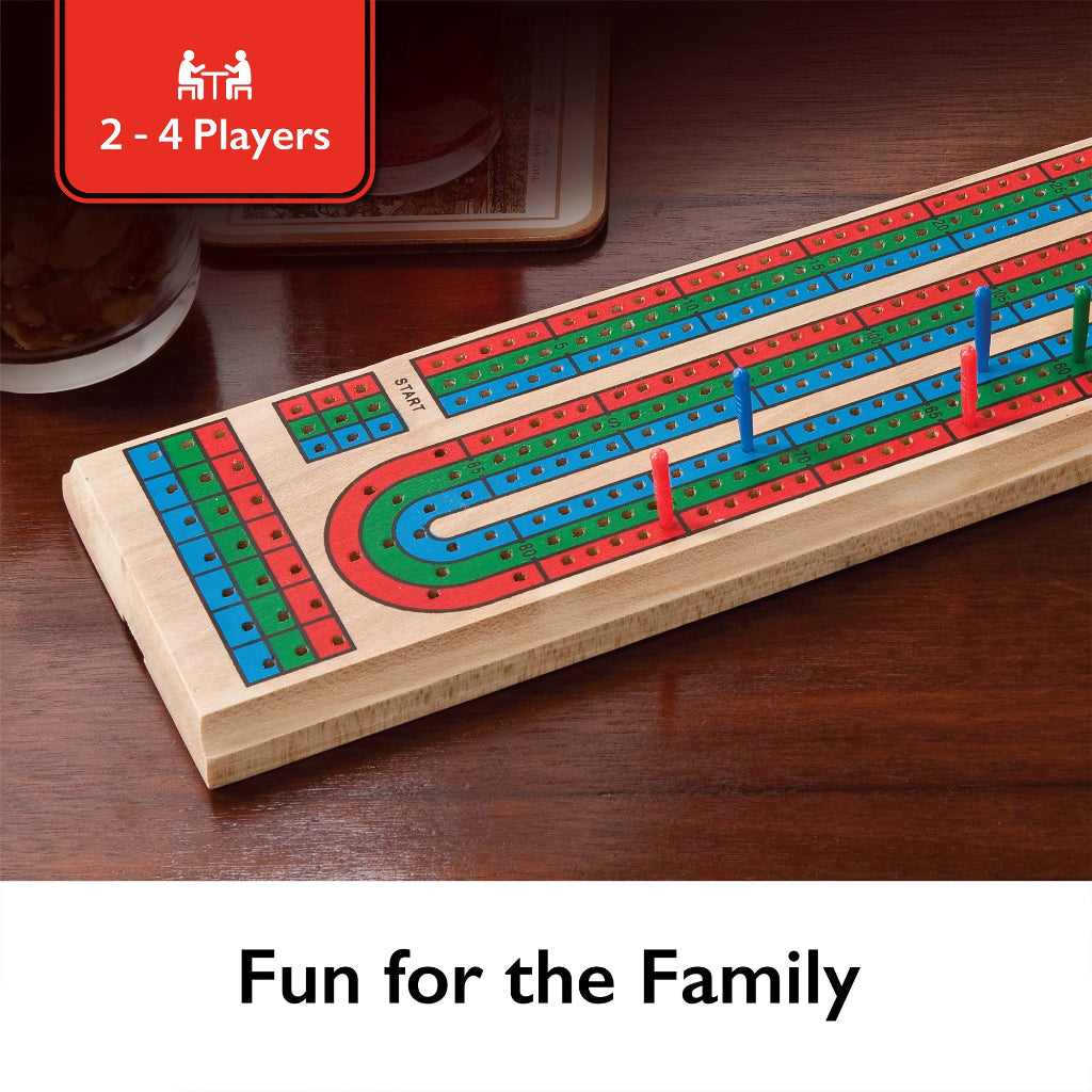 Wooden Barony Cribbage Board by Mainstreet Classics 55-0106