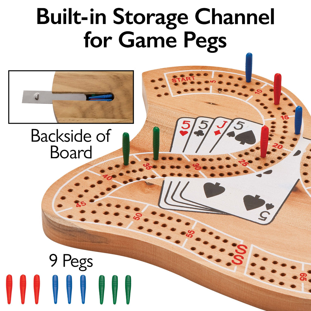 Wooden "29" Cribbage Board by Mainstreet Classics 55-0104