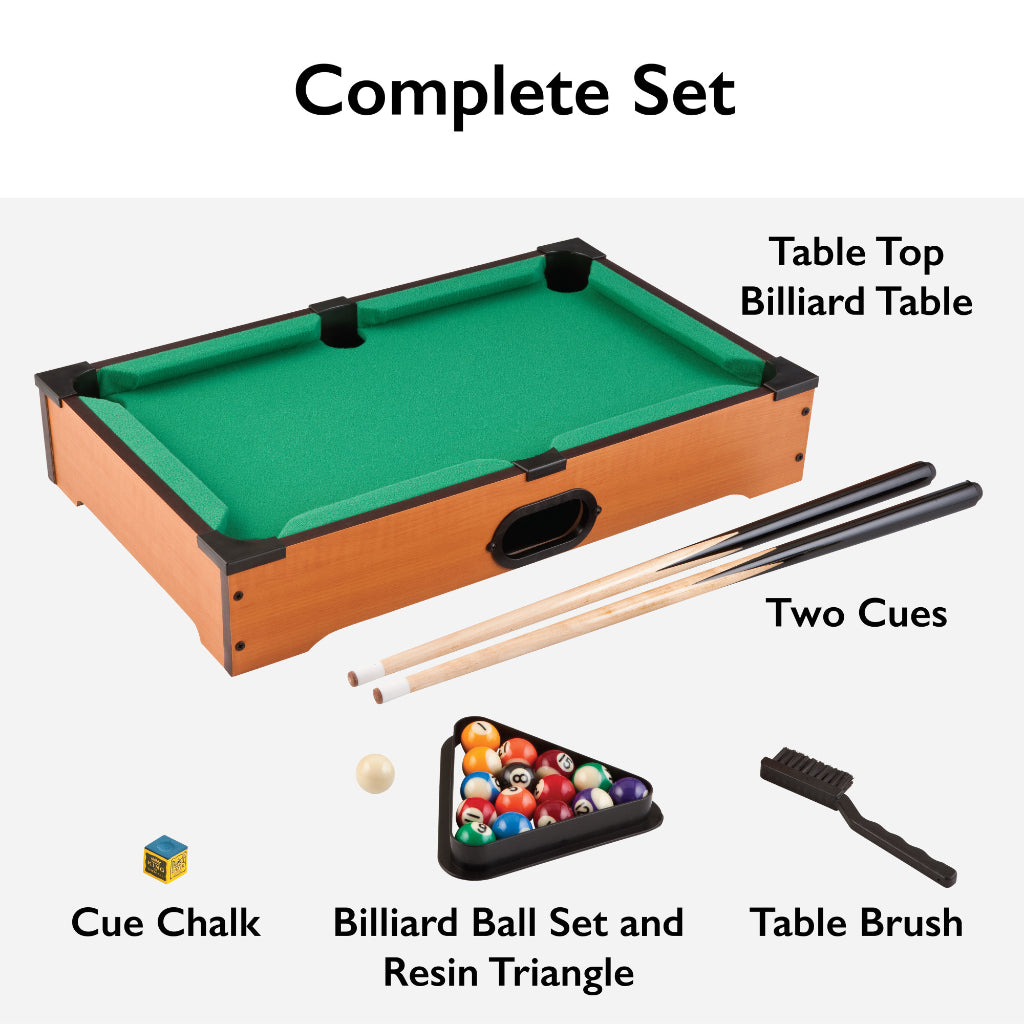 Sinister Table Top Billiards by Mainstreet Classics 55-0501