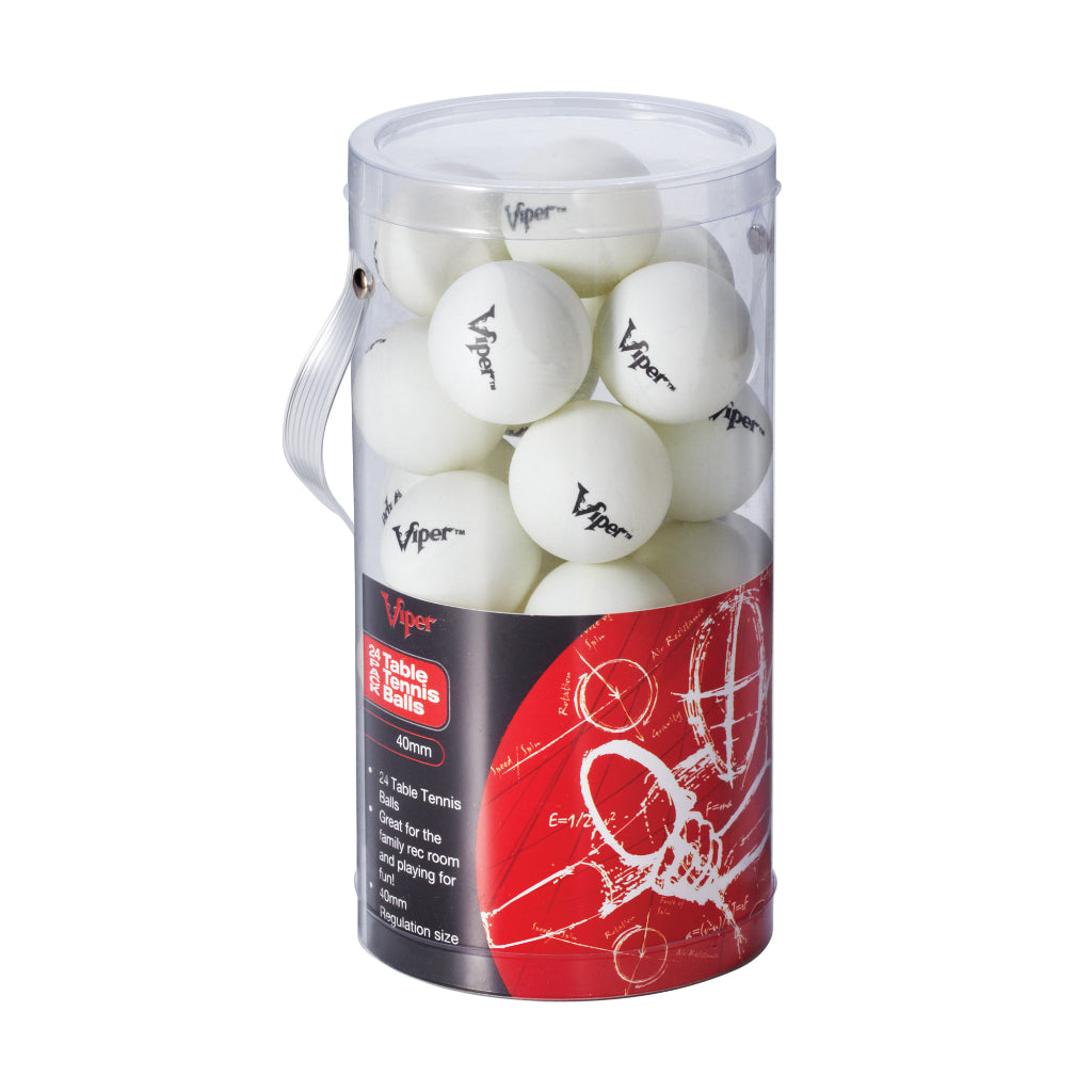 24 Pack Table Tennis Balls by Viper 70-1020