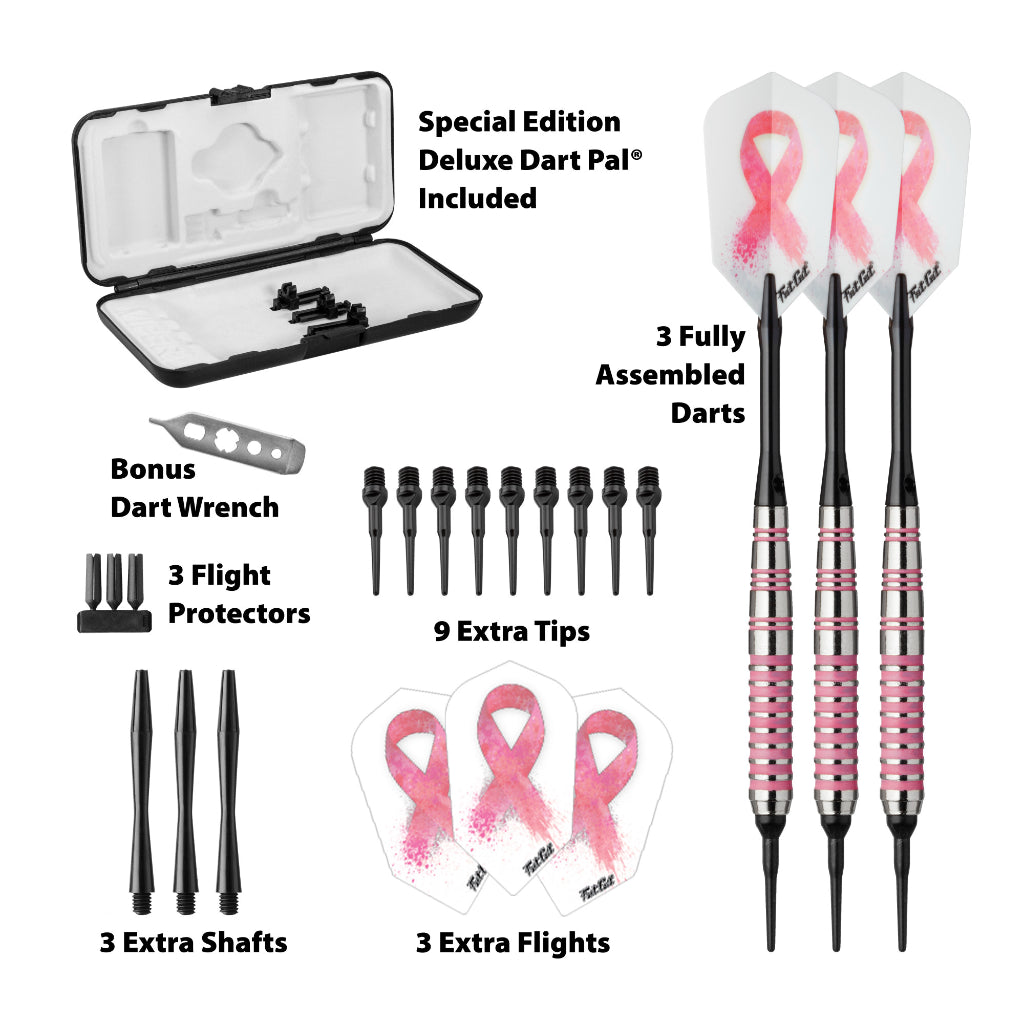 Pink Lady Soft Tip Darts 16 Grams by Fat Cat 20-0625-16