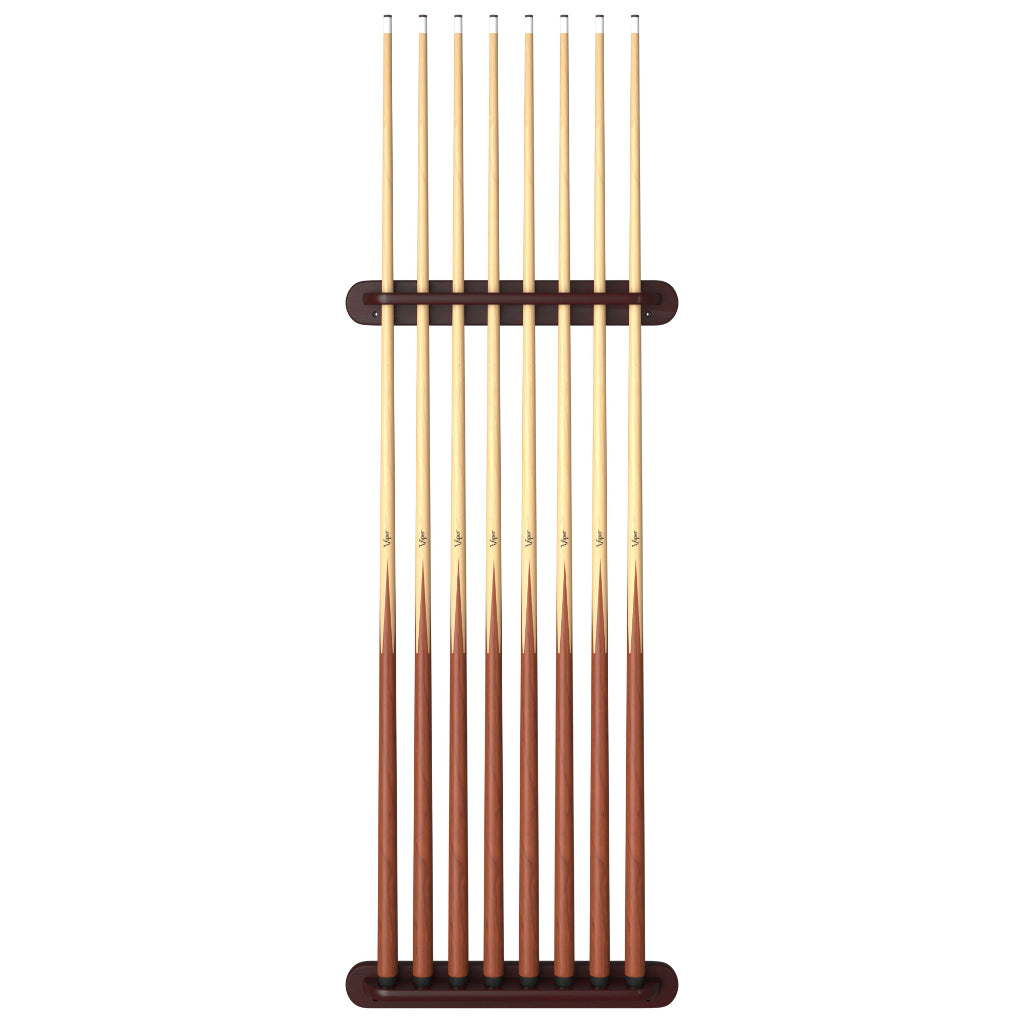 Traditional 8 Cue Wall Cue Rack by Viper 52-0115