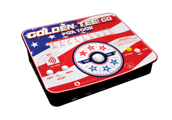 PGA Golden Tee GO Stars and Stripes Edition by Incredible Technologies DHGR-IT-PGA-GTGO-SAS