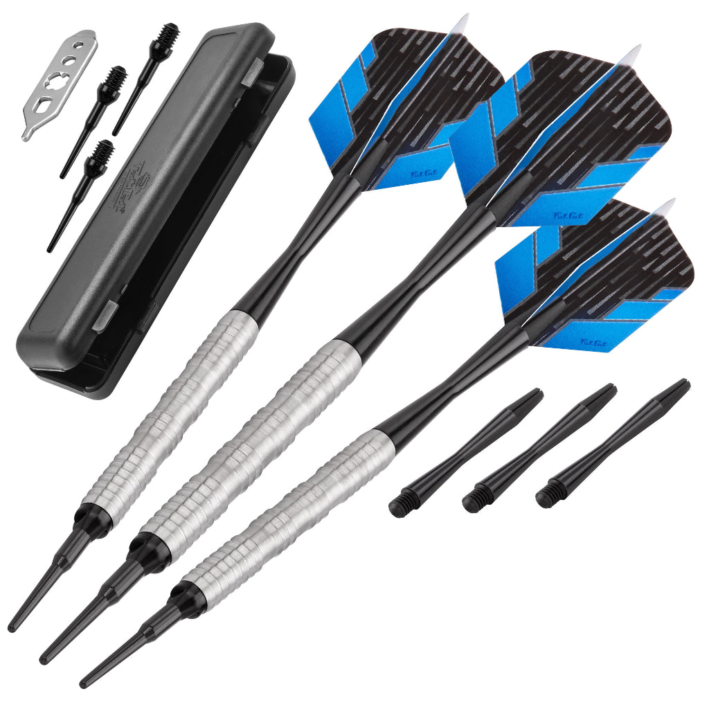 Bulletz 90% Tungsten Soft Tip Darts 18 Grams by Fat Cat 26-4410