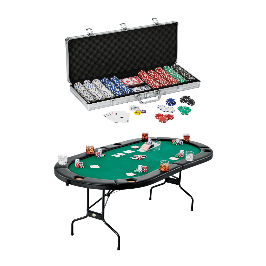 Texas Hold'em Table & Chip Set by Fat Cat 64-2021