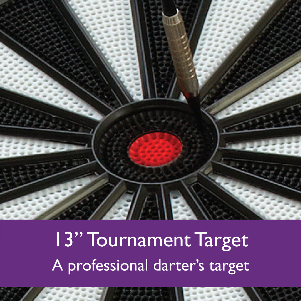 Electronx Electronic Dartboard, 13.5" Compact Target by Fat Cat 42-1054