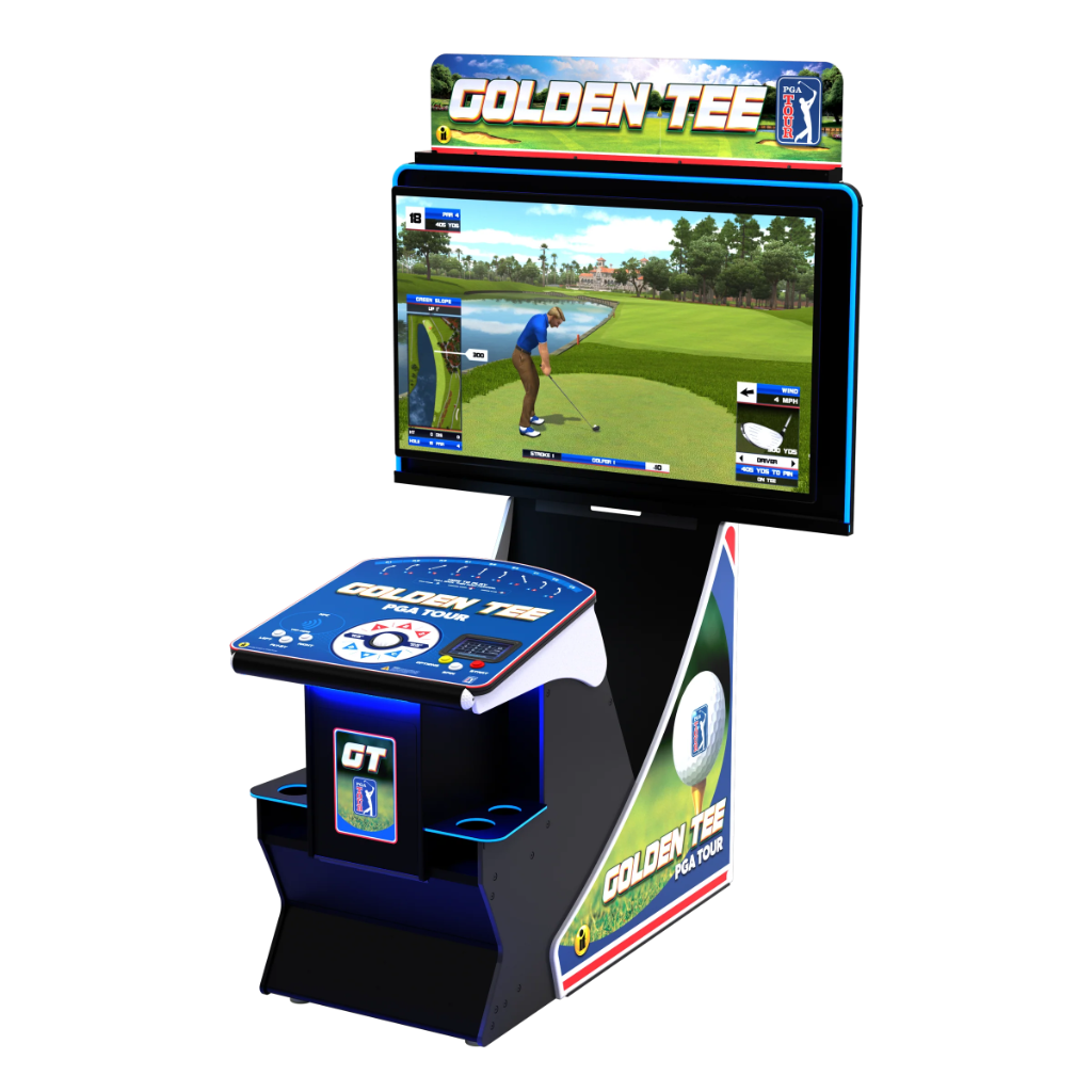 Golden Tee PGA Tour Clubhouse Home - Deluxe Edition (with stand) by Incredible Technologies DHGR-IT-GTPGA-DX