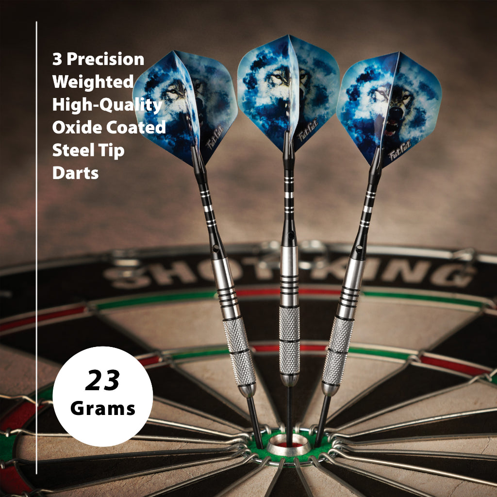 Predator 80% Tungsten Steel Tip Darts 23 Grams by Fat Cat 26-4413