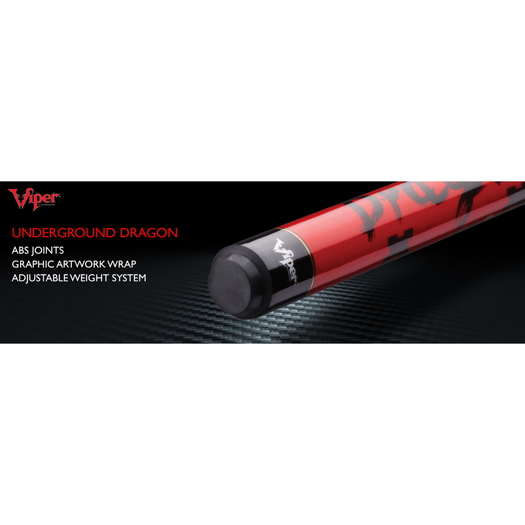 Underground Dragon Billiard/Pool Cue Stick by Viper 50-0659