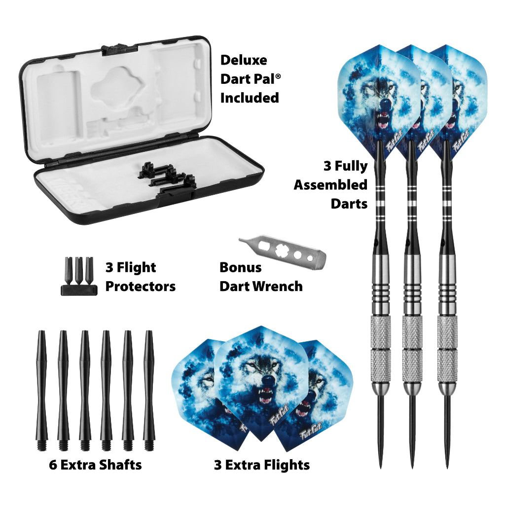 Predator 80% Tungsten Steel Tip Darts 23 Grams by Fat Cat 26-4413