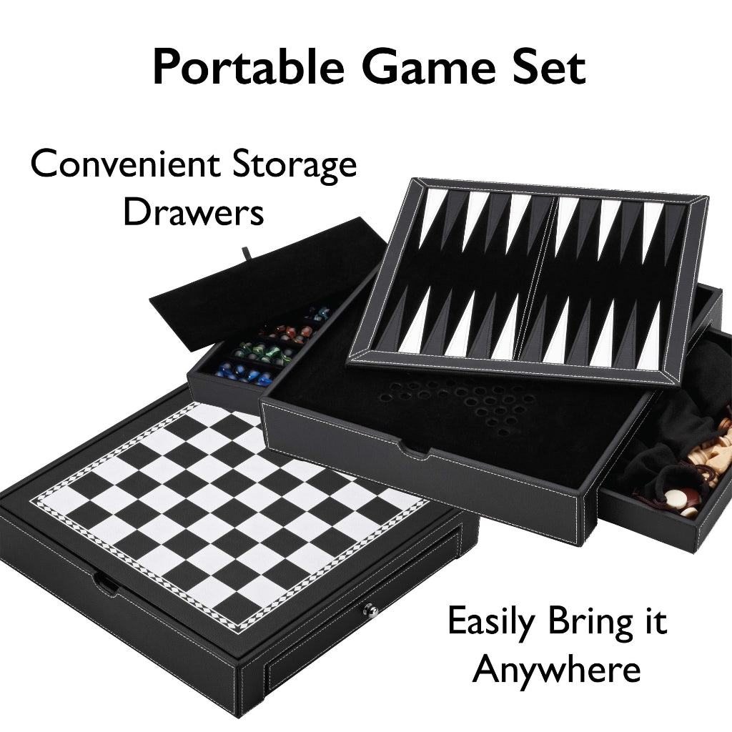 5-in-1 Broadway Game Combo Set by Mainstreet Classics 55-0207