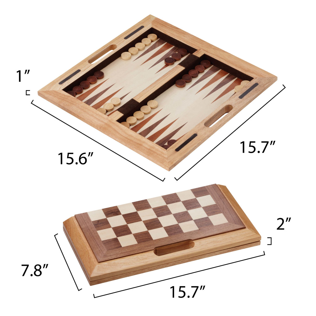 3-in-1 Dutchman Game Combo Set by Mainstreet Classics 55-0202