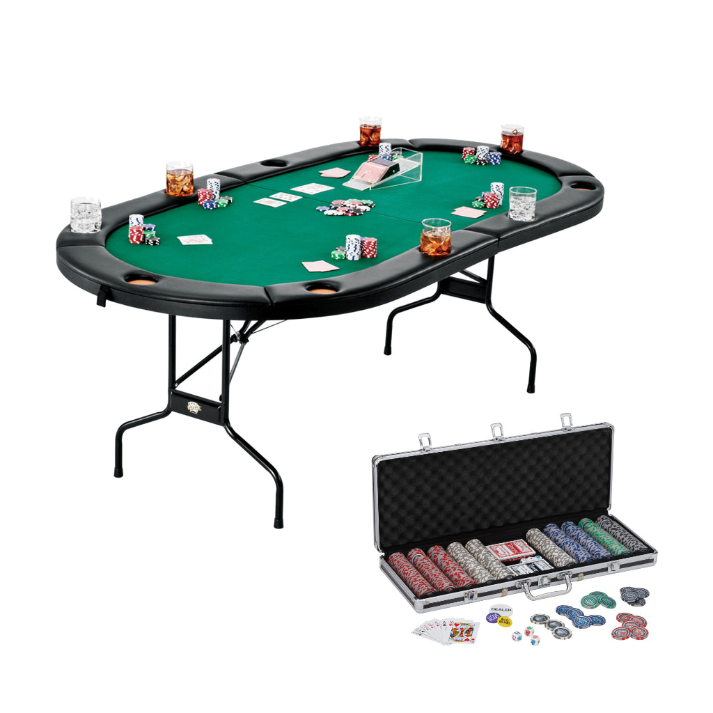 Texas Hold'em Table & Chip Set by Fat Cat 64-2021